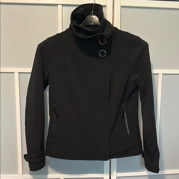 lululemon athletica Jackets & Blazers - Lululemon Athletica Black Tailored Bomber Jacket